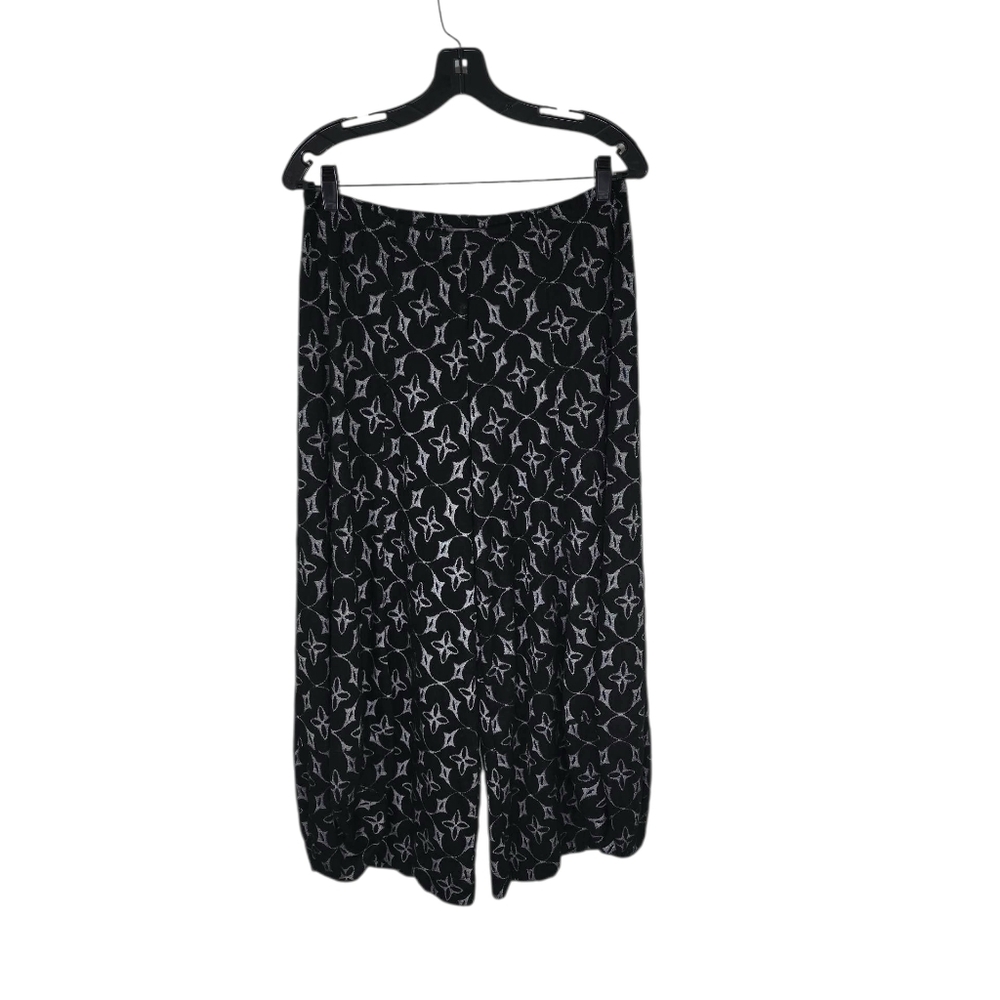 Alembika Black Balloon Pants Women's Large Lagenlook Streetwear